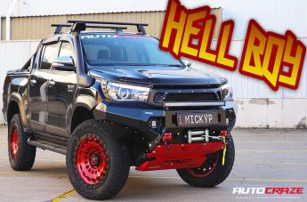 TOYOTA HILUX N80 4WD ZEPHYR CANDY RED